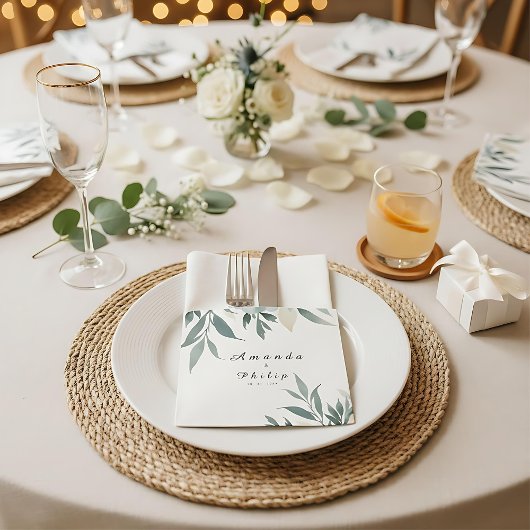 Officiële bruiloft Botanische Square Sticker