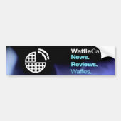 Officiële Bumpersticker WaffleCast! (Voorkant)