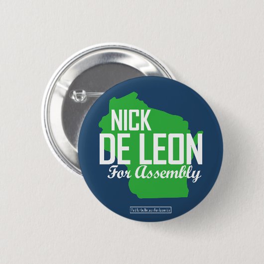 Officiële Button van de Campagne (Voorkant /achterkant)