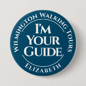 Officiële Button voor reisgids (Voorkant)