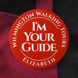 Officiële Button voor reisgids