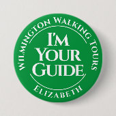 Officiële Button voor reisgids (Voorkant)