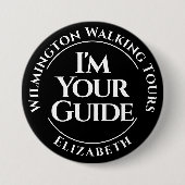 Officiële Button voor reisgids (Voorkant)