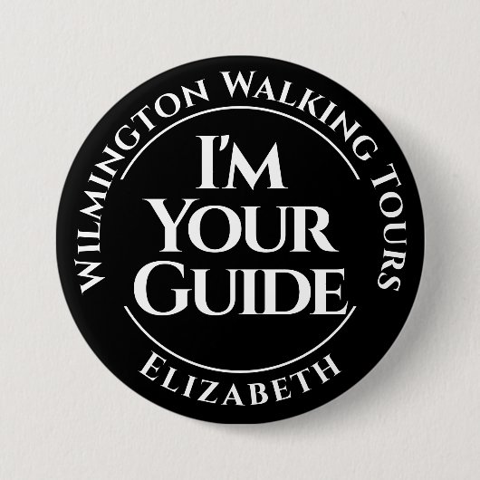 Officiële Button voor reisgids (Voorkant)