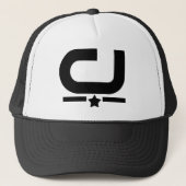 Officiële C&J SupaStar Trucker Hat, zwart mannen Trucker Pet (Voorkant)