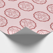 Officiële cadeauverpakking van de Noordpool Cadeaupapier (Hoek)