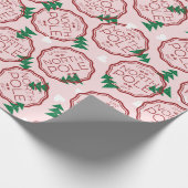 Officiële cadeauverpakking van Noordpool 1 Cadeaupapier (Hoek)