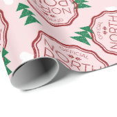 Officiële cadeauverpakking van Noordpool 1 Cadeaupapier (Rol Hoek)