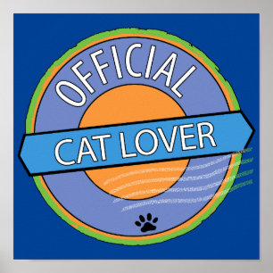 Officiële Cat Lover Poster
