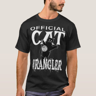 Officiële Cat Wrangler Design - Leuk ontwerp voor  T-shirt