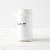 Officiële CBC Beer Stein Bierpul (Voorkant links)