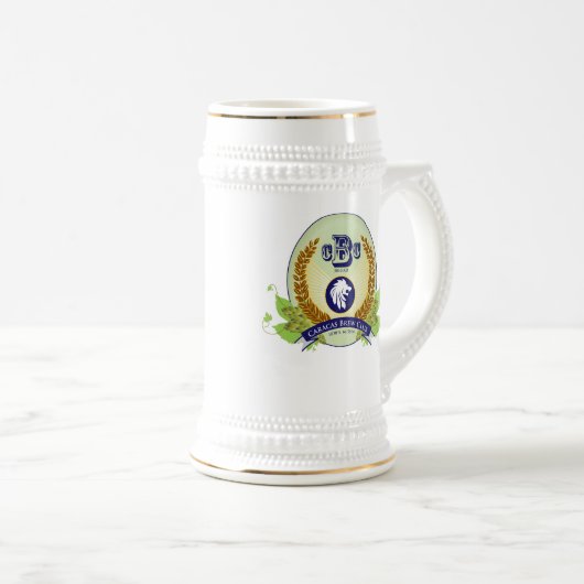 Officiële CBC Beer Stein Bierpul (Voorkant rechts)