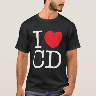 Officiële Charli D'Amelio Ik hou van Charli T-shirt