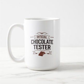 Officiële chocolade tester geschenken koffiemok