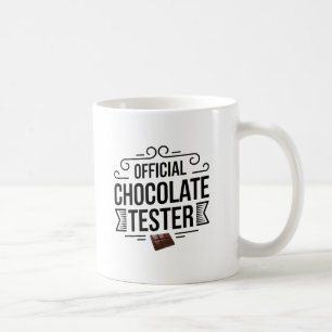 Officiële chocolade tester koffiemok
