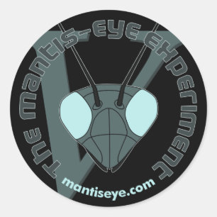 Officiële Classic Mantis-Eye Experiment Stickers