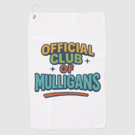 Officiële club van Mulligans Golfhanddoek