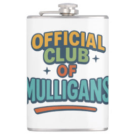 Officiële Club van Mulligans Heupfles