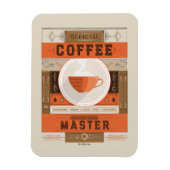 Officiële Coffee Brew Master Magneet (Verticaal)