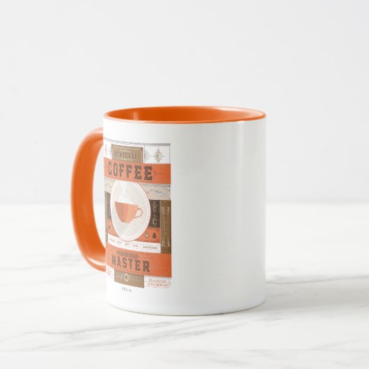 Officiële Coffee Brew Master Mok (Voorkant links)