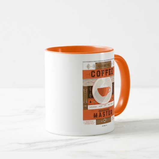 Officiële Coffee Brew Master Mok (Voorkant rechts)