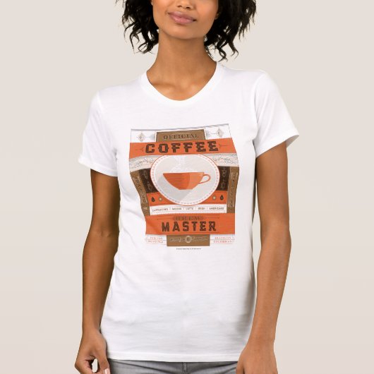 Officiële Coffee Brew Master T-shirt (Voorkant)