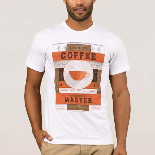 Officiële Coffee Brew Master T-shirt (Voorkant)