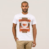 Officiële Coffee Brew Master T-shirt (Voorkant volledig)