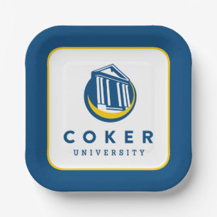 Officiële Coker University Logo Papieren Bordje