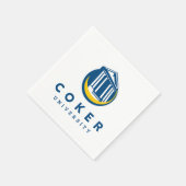 Officiële Coker University Logo Servet (Hoek)