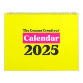 Officiële Comms Creatieven Kalender 2025 (Hoes)