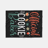 Officiële Cookie Byker Leuke Kerst Koppels Matchi Fleece Deken (Voorkant (Horizontaal))