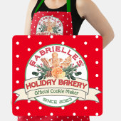 Officiële Cookie Maker gepersonaliseerde kerst Sch Schort