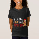 Officiële Cookie Tester Gingerbread Man Christmas  T-shirt (Voorkant)