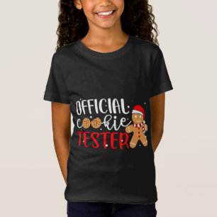 Officiële Cookie Tester Gingerbread Man Christmas  T-shirt
