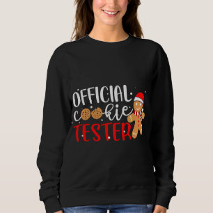 Officiële Cookie Tester Gingerbread Man Christmas  Trui