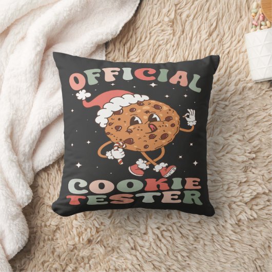 Officiële cookie tester retro kussen (Deken)