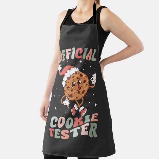 Officiële cookie tester retro schort (Insitu)