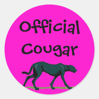 Officiële Cougar Sticker
