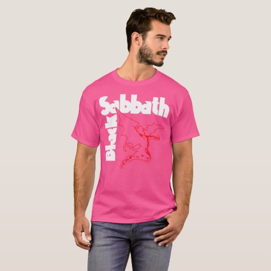 Officiële creatie van Black Sabbat T-shirt (Voorkant volledig)