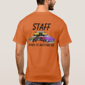 Officiële CSCMC Auto Show Personeel T-shirt (Achterkant)