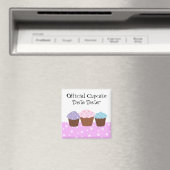 Officiële Cupcake Smaaktester Magneet (Insitu (Vaatwasser))