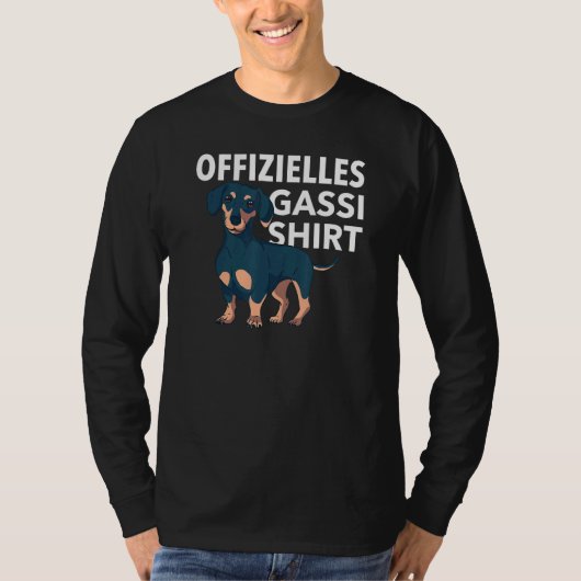 Officiële Dachshund Dog T-shirt (Voorkant)