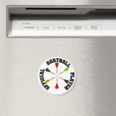 Officiële dartball-speler magneet (Insitu (Vaatwasser))