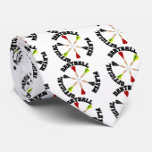Officiële dartball-speler stropdas (Opgerold)