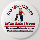 Officiële Daxton's Friends Button (Voorkant)