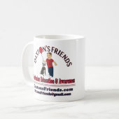 Officiële Daxton's Friends Mok (Voorkant links)