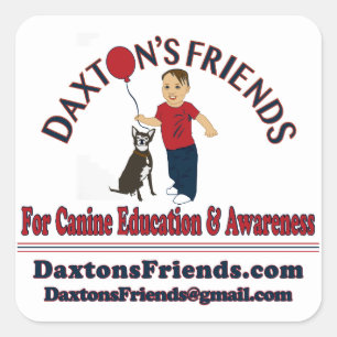 Officiële Daxton's Friends Sticker