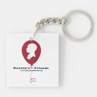 Officiële Daxton's Vrienden met dubbelzijdige Sleu Sleutelhanger