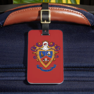 Officiële Delta Sigma Pi-wapen Bagagelabel